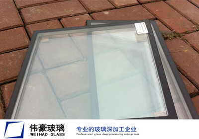 厂家生产合肥中空夹胶玻璃普通/钢化中空百叶玻璃